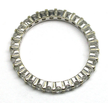 0.85ct Diamond 14k White Gold Wedding Band