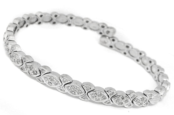 0.85ct Diamond Bangle