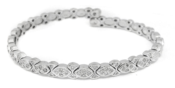 0.85ct Diamond Bangle