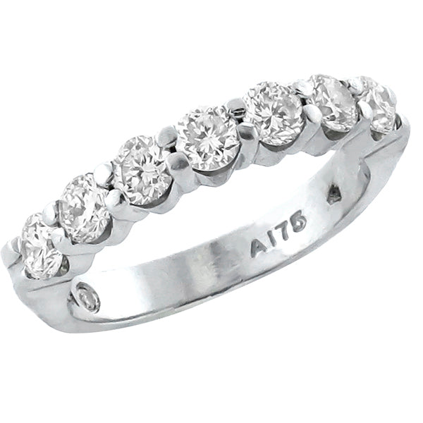 0.85ct Diamond Platinum Wedding Band