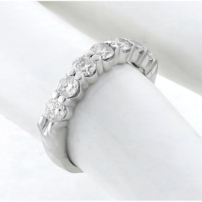 0.85ct Diamond Platinum Wedding Band