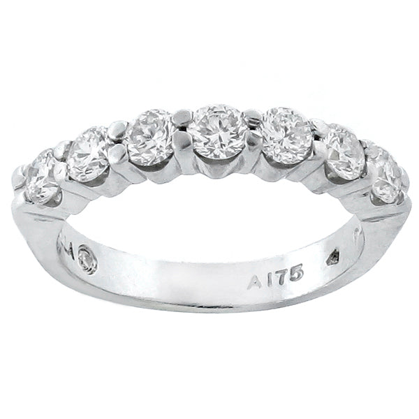 0.85ct Diamond Platinum Wedding Band