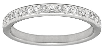 0.85ct Round Diamond Eternity Wedding Band