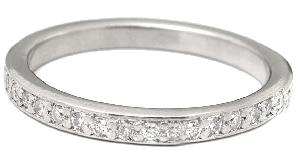 0.85ct Round Diamond Eternity Wedding Band