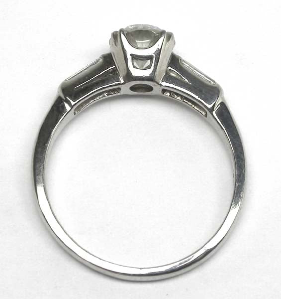 0.86ct Diamond Platinum Engagement Ring