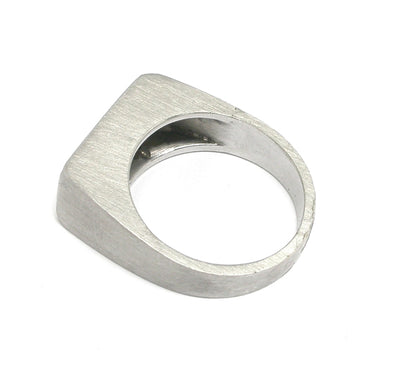 0.90ct Baguette Cut Diamond 18k White Gold  Ring