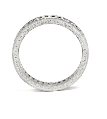 0.70ct Diamond Eternity Platinum Wedding Band