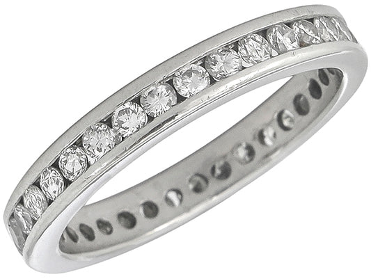 0.90ct Diamond Eternity Wedding Band