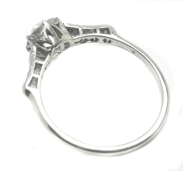0.92ct Diamond Platinum Engagement Ring
