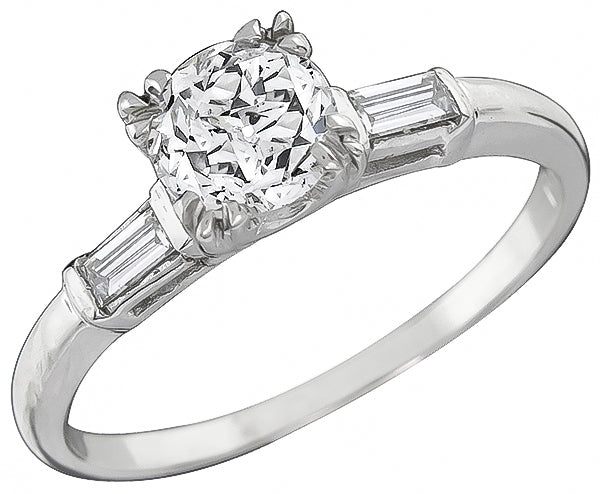 0.94ct Diamond Engagement Ring