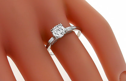 0.94ct Diamond Engagement Ring