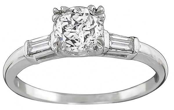 0.94ct Diamond Engagement Ring