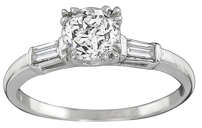 0.94ct Diamond Engagement Ring