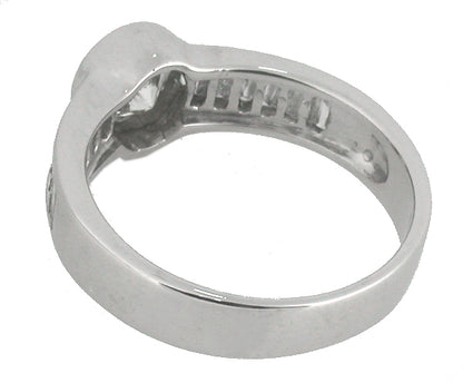 0.95ct Diamond 18k Gold Engagement Ring