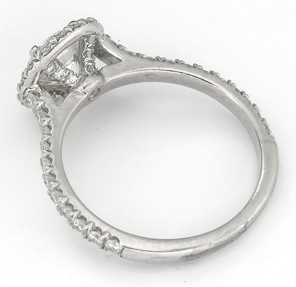 0.96ct Diamond Platinum Engagement Ring