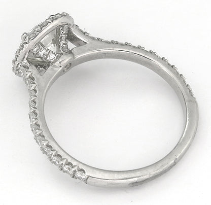 0.96ct Diamond Platinum Engagement Ring