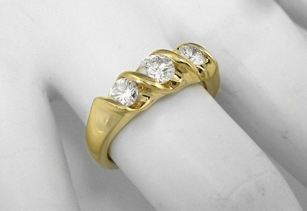 1.00ct Diamond 14k Yellow Gold Ring