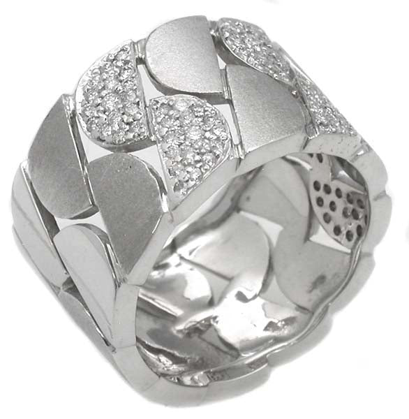 1.00ct Diamond 18k Gold Band