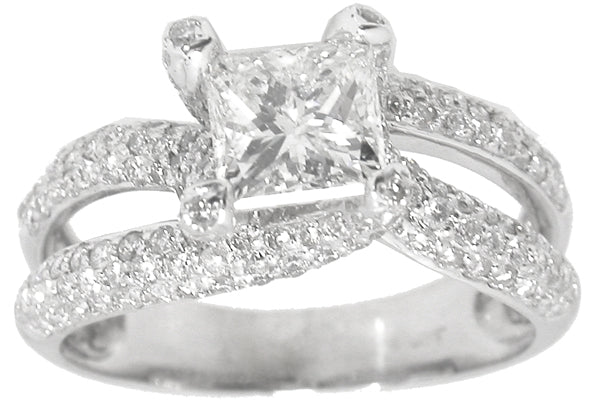 1.00ct  Diamond  Engagement Ring