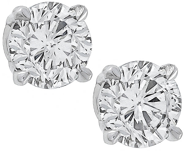 1.00ct Diamond Stud Earrings