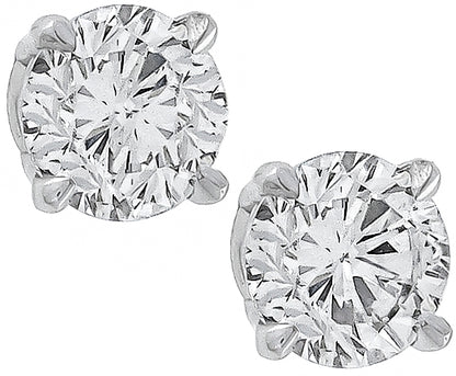 1.00ct Diamond Stud Earrings