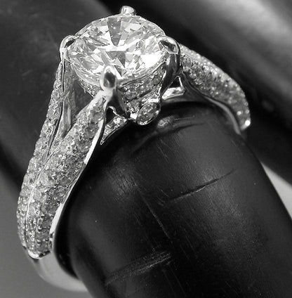 1.00ct Round Brilliant Cut Diamond Engagement Ring