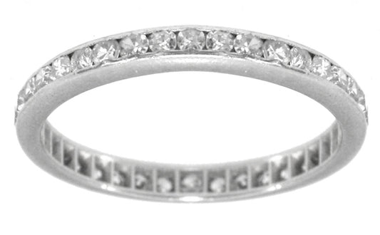 1.00ct Round Brilliant Cut Diamonds Eternity Wedding Band