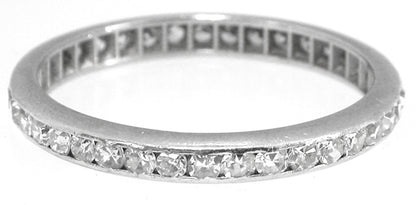 1.00ct Round Brilliant Cut Diamonds Eternity Wedding Band