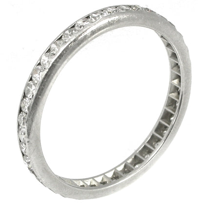 1.00ct Round Brilliant Cut Diamonds Eternity Wedding Band