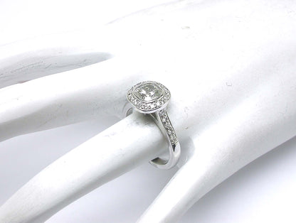 1.00ct Round Brilliant Diamond Engagement Ring