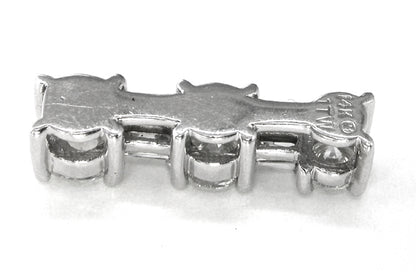 1.00ct Round Brilliant  Diamond  Tapering Pendant