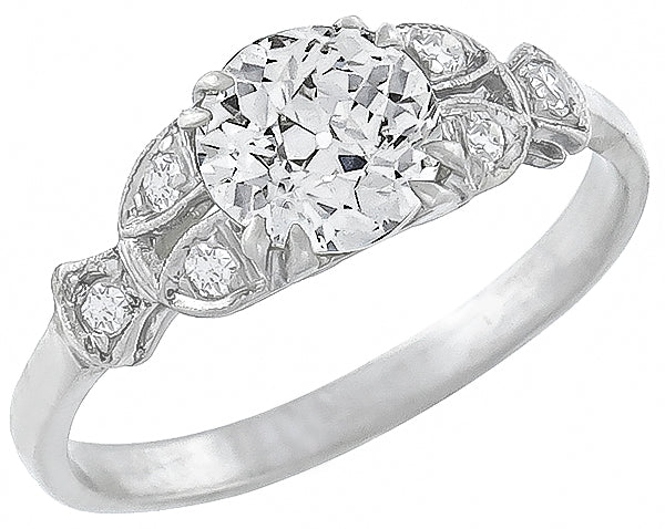 1.01ct Diamond Engagement Ring