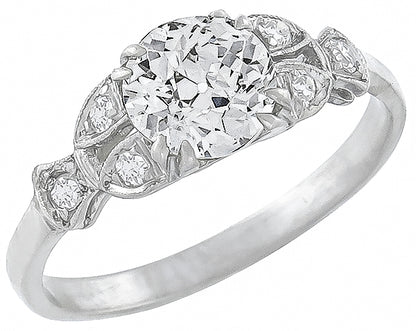 1.01ct Diamond Engagement Ring