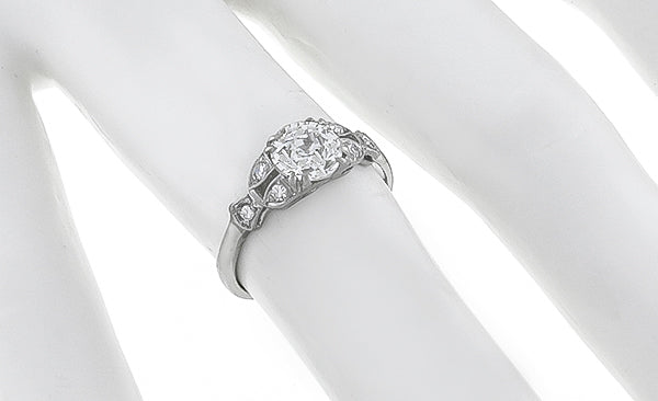 1.01ct Diamond Engagement Ring