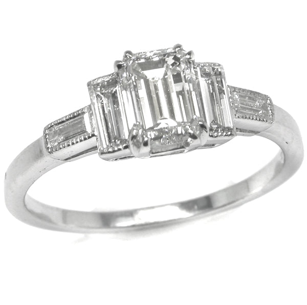 1.01ct Diamond Platinum Engagement Ring