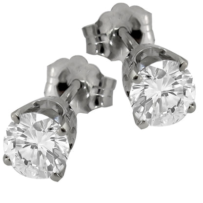 1.01ct Diamond Stud Earrings