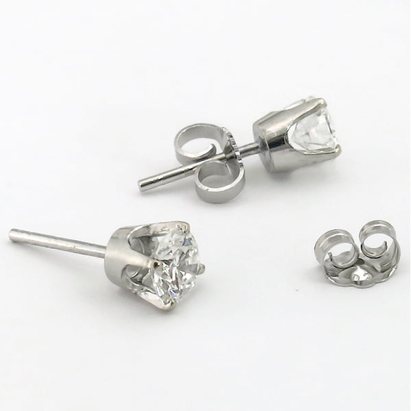 1.01ct Diamond Stud Earrings