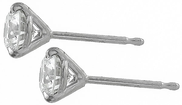 1.01ct Diamond Stud Earrings