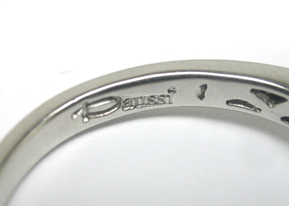 1.02ct Asscher Cut Diamond Platinum Engagement Ring