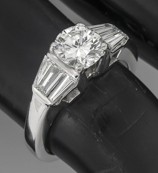 1.02ct Diamond 14k Gold Engagement Ring