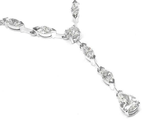 1.02ct Pear Diamond 14k Gold  Necklace