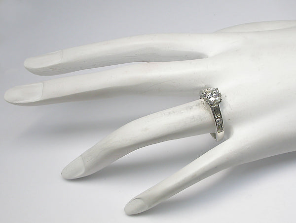 1.04ct Diamond Platinum Engagement Ring