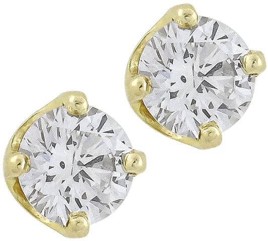 1.04cttw Diamond Stud Earrings