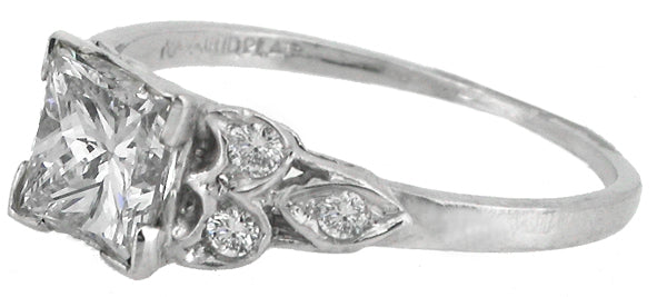 1.05ct Diamond Platinum Engagement Ring