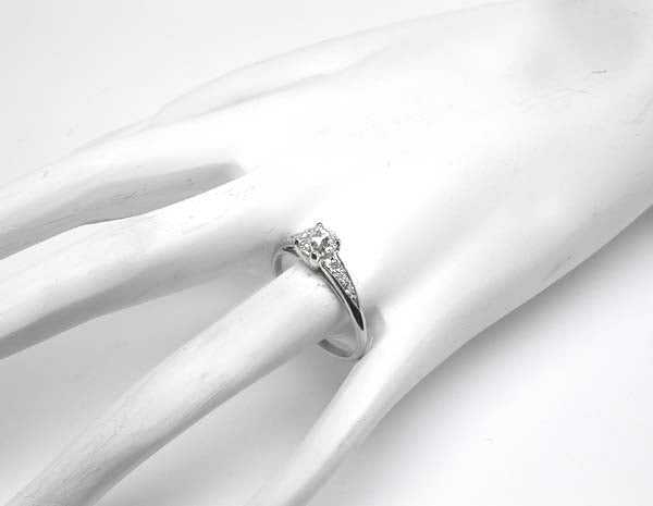 1.06ct Diamond Platinum Engagement Ring