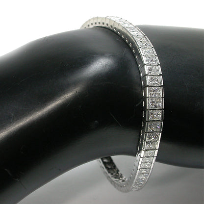 10ct Diamond Platinum Tennis Bracelet