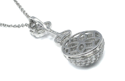 1.10ct Diamond Bombe Pendant