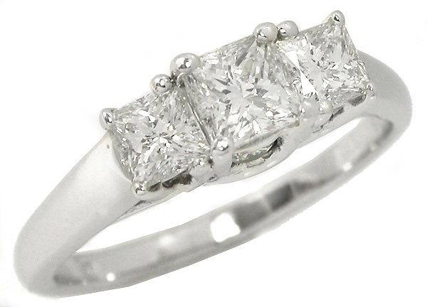 1.12ct Diamond Platinum Ring