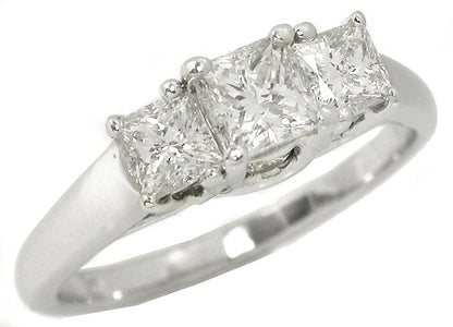 1.12ct Diamond Platinum Ring