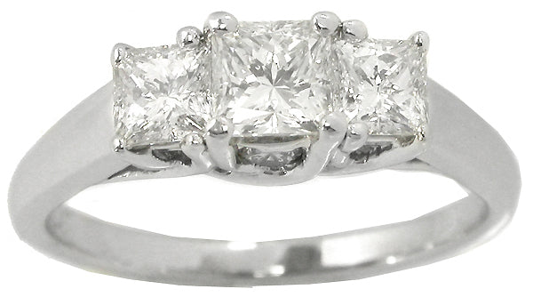 1.12ct Diamond Platinum Ring